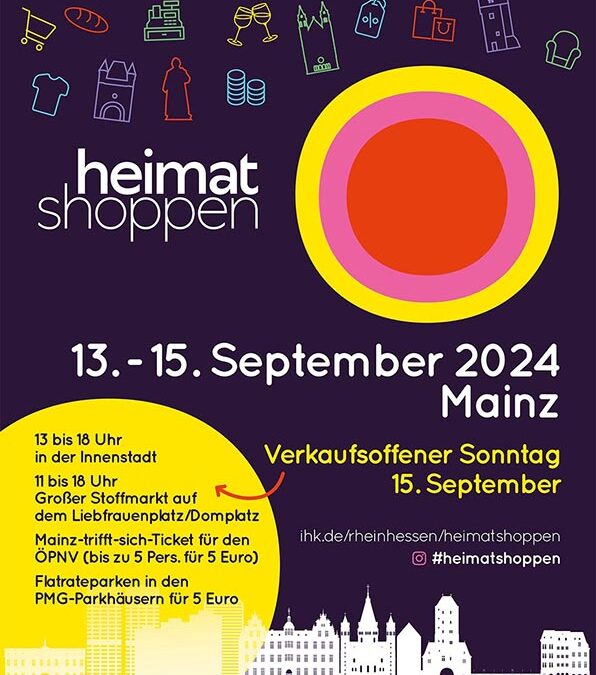 Heimat shoppen – verkaufsoffener Sonntag 15.09.2024